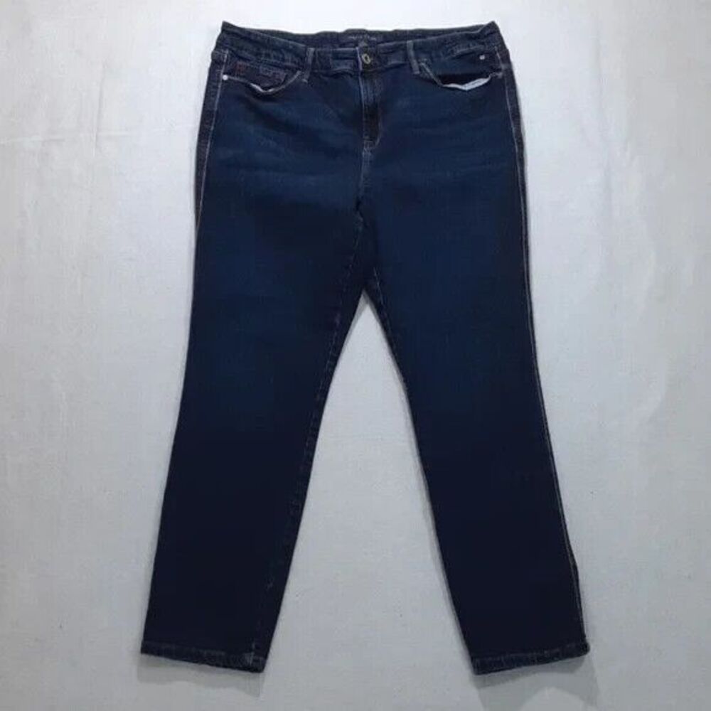 Tommy Hilfiger jeans women's size 14 Raleigh high rise blue